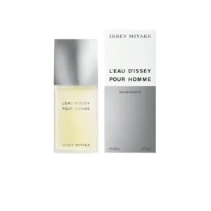 Perfume Para Hombre Original Issey Miyake L'Eau d'Issey Pour Homme Eau de Toilette - Fragancia para hombre - Pura y fresca - Con notas de yuzu, nuez moscada y sándalo
